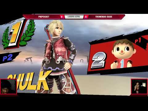 VS Weekly 10/5/17 - Losers Qtrs - Pikpocket (Villager) vs Tremendo Dude (Shulk) - Smash 4