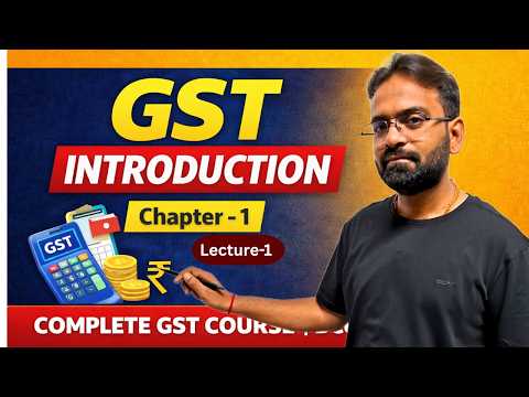 GST Chapter 10 Part 1 ITC Computation of Tax Liability Goods Services Tax for BCom BBA
