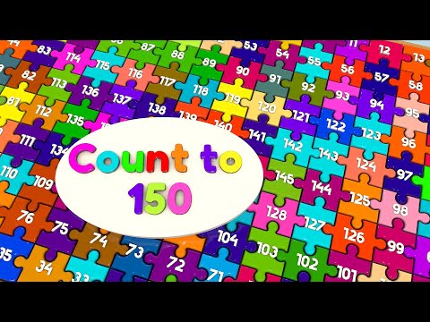 Counting to 150 songs for kindergarten  | Counting Song for Kids | Basic Math Animation