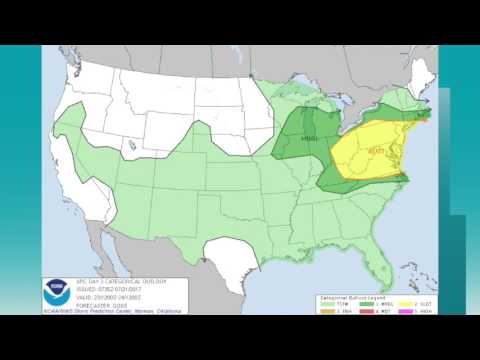 July 21, 2017 Weather Xtreme Video - Morning Edition