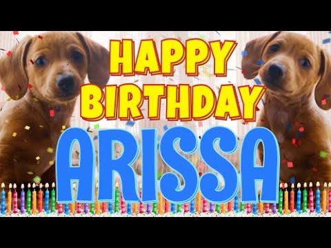 Happy Birthday Arissa! ( Funny Talking Dogs ) What Is Free On My Birthday