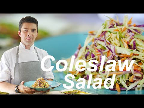 Seriously The Best Keto Coleslaw Recipe | How to Make Homemade Coleslaw From Scratch.