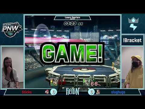 Reign 8 - Losers Quarters - Sticks (Mario) VS slughugs (Zelda)