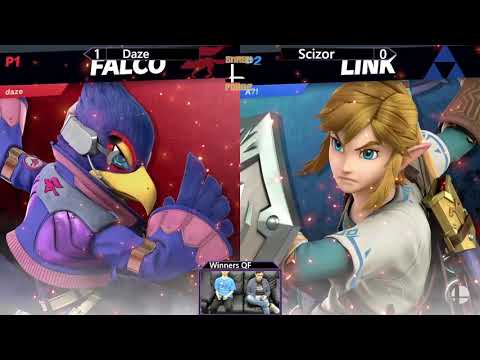 SmashForge SSBU #1 [WQF] Scizor (link) vs Daze (falco)