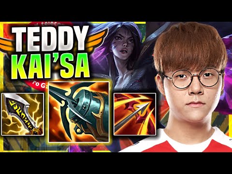 TEDDY IS SO GOOD WITH KAI'SA! - T1 Teddy Plays Kai'sa ADC vs Xayah! | Season 11