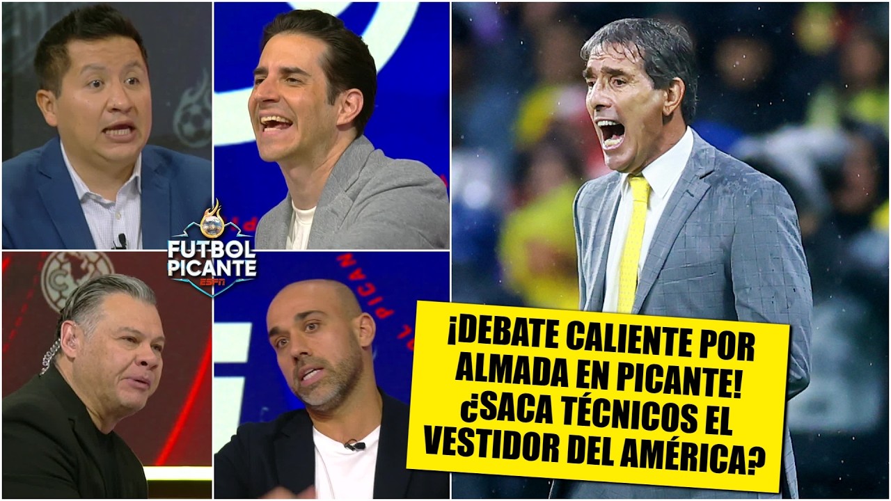 AMÉRICA en ALERTA: Almada está en el OJO DEL HURACÁN por INTENSIDAD en el BANQUILLO | Futbol Picante
