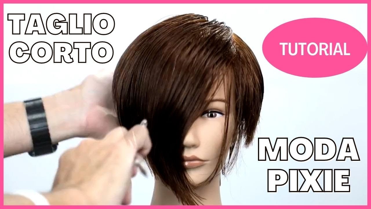 Taglio moda: Pixie cut light (taglio corto)Most Popular Short Haircut Tutorial .