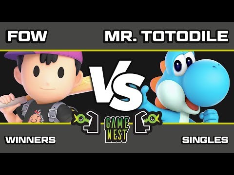 Game Nest Smash It Up: FOW (Ness) vs Mr. Totodile (Yoshi/Duck Hunt) - Winners Round 3