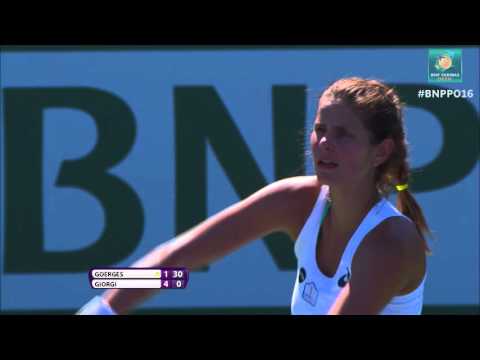 BNP Paribas Open: Julia Goerges 1R Hot Shot