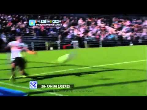 Gol de Ramiro Cáseres a Olimpo