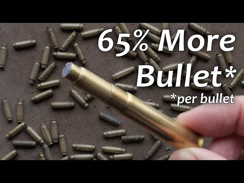 Making Jacketed Bullets from 5.7x28mm Brass