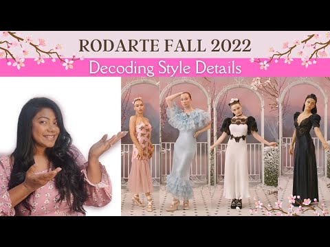 Decoding Style and Design Details of Rodarte Fall 2022 Collection | Editorial Styling| #fashionshow