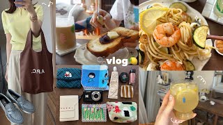 vlog》何気ない休日を楽しむ社会人の日常🍋🫧｜パスタレシピ・購入品紹介・おうちごはん