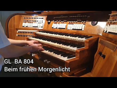 Beim frühen Morgenlicht - Orgel | GL BA 804 | Schalmei 4'