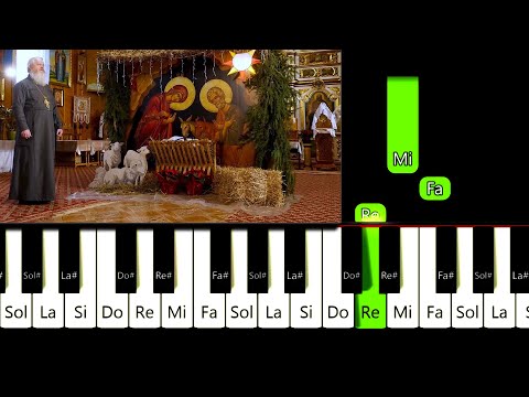 Colinda "Intr-o indepărtată țară" Tutorial PIAN