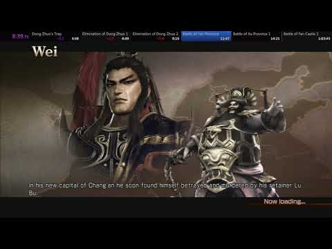 Dynasty Warriors 7 - Wei NG+ any% RTA in 1:02:32 (WR)
