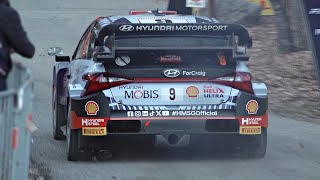 WRC 2024 Launch Control Race Starts; Puma R1, GR Yaris R1, i20N R1 & More | 2024 Rallye Monte-Carlo