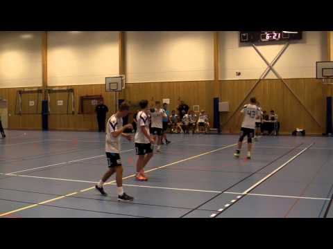 USM Handboll A-pojkar Steg 1:18. IFK Malmö HF HF vs HK Aranäs. 2.a halvlek