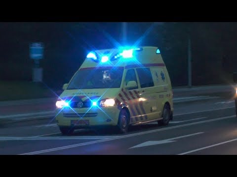 A1, Silverline Ambulance 02-133 Franeker naar het Medisch Centrum Leeuwarden