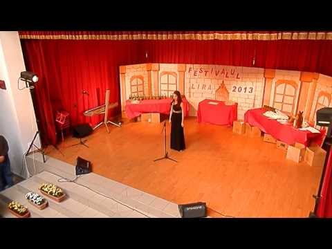 Gala Festival LIRA 2013 Tautii-Magheraus / Trofeul Festivalului - MARINCAS Monica-Letitia (Oradea)