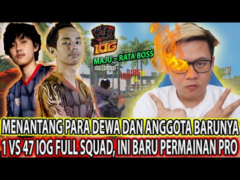 1 VS 47 IOG FULL SQUAD - GILA SIH PERANG TANPA HENTI DAN PERFECT DEFENSE DARI IOG YANG BIKIN BENGONG