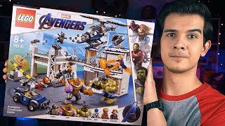 LEGO Super Heroes Marvel Comics Битва на базе Мстителей (76131) купити ...