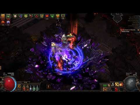 PoE 3.9 | Sirus Stun Lock Test with Earthquake | Almost all attacks skipped in  75%~50% HP phase