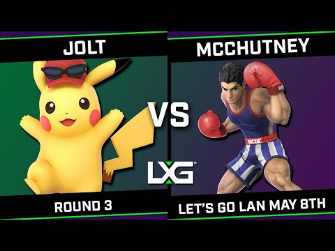 Jolt (Pikachu) vs McChutney (Little Mac) - LXG Let's Go LAN May 8th