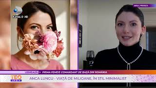 Teo Show(13.01.2022) - Anca Lungu, viata de milioane, in stil minimalist, pe Coasta de Azur!