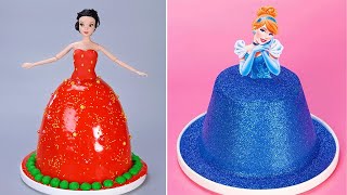 👑 Amazing Pincess Cake Idea 👑 Tsunami Doll Cakes |  Satisfying Cake Decorating Compilation