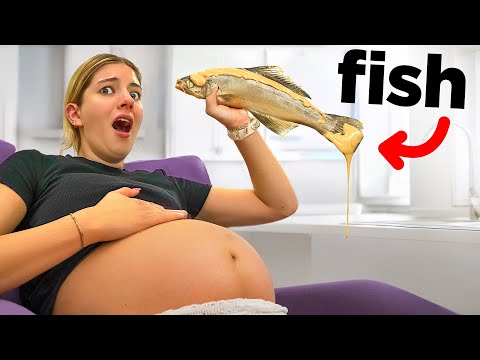 Eating the WEIRDEST Pregnancy Cravings Ever!
