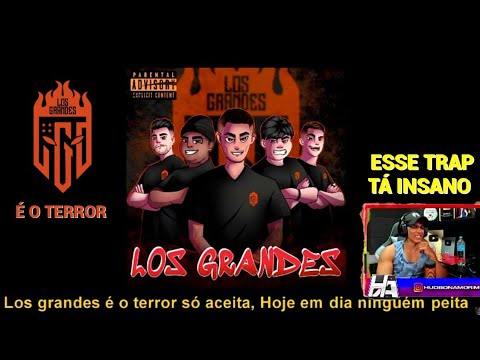 HUDSON AMORIM REAGINDO AO TRAP DA LOS GRANDES!!