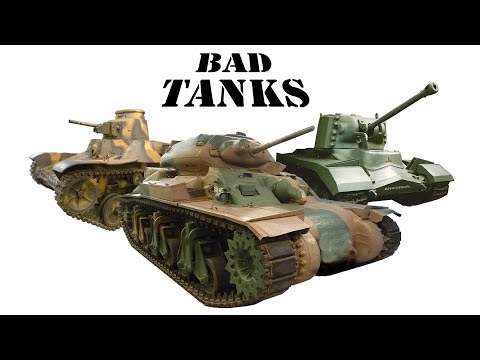 A poor tank, a useless tank, and the worst tank in the world