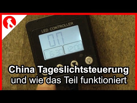 F247 China Daylight Control - Explainer Video - Aquarium Timer - Jensman and the Huhns
