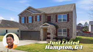 Inside a $345K 5-Bedroom Home in Hampton GA (3,000+ Sq Ft!)