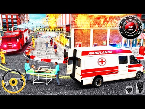 NY City FireFighter Adventure 3D - Rescue Mission Ambulance Drive - Best Android GamePlay