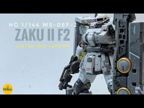 Custom Build Gunpla -HG 1/144 Zaku II F2 Neo Custom