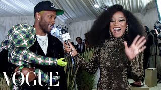 Frank Ocean on His Robot Baby | Met Gala 2021 with Keke Palmer | Vogue