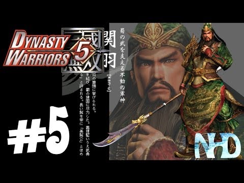 Let's Play Dynasty Warriors 5 Guan Yu (pt5) Escape from Chi Bi