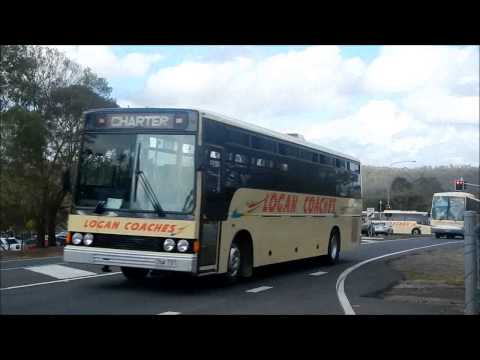 Logan Coaches on Beenleigh-Beaudesert Road, Windaroo 2014
