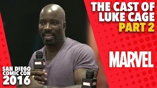 The Cast & Crew of Marvel's Luke Cage Stops by Marvel LIVE! at San Diego Comic-Con 2016 (Part 2)