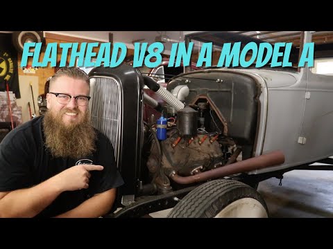 Flathead V8 in a Model A Motor Swap