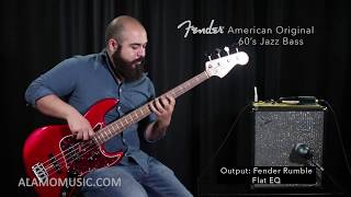 Video thumbnail for Fender American Original 60s Jazz Bass-Modern Approach, Classic Design by Alamo Music Center