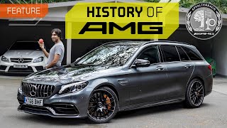 FULL Visual History of Mercedes AMG! + Drifting 2020 C63S with Mr AMG!