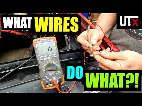 DO WHAT?! - Identifying ORIGINAL Firewall Wires For LS SWAP - UTX