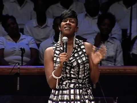 Le'Andria Johnson ministers at Mt. Zion