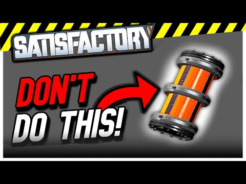 THIS RECIPE is OVERPOWERED in Satisfactory 1.0!!