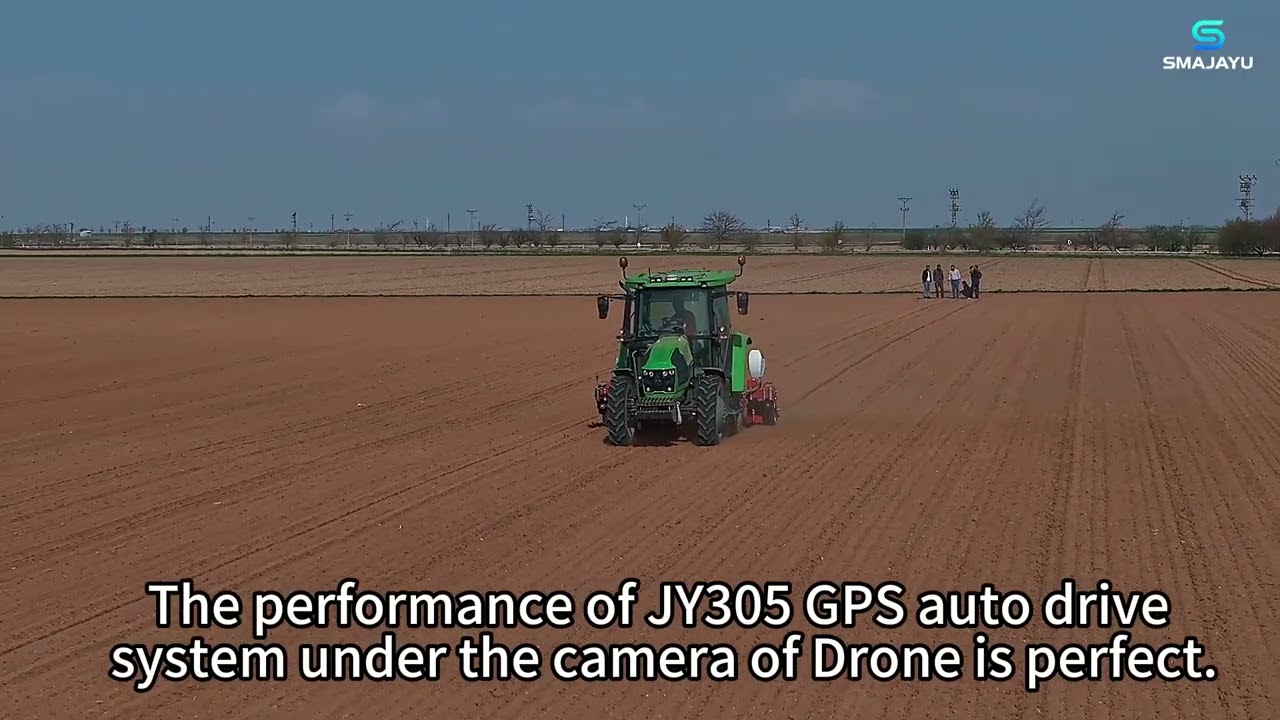 Our Users Are Using the JY305 Auto Steer System to Cultivate the Land.