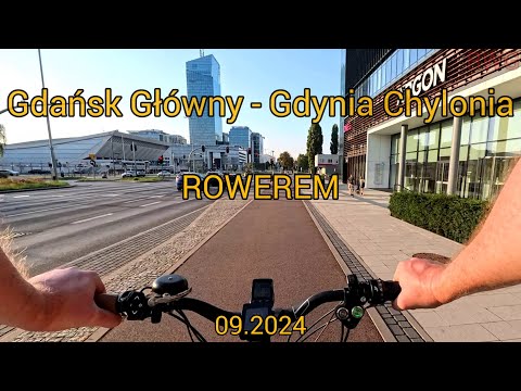 [ROWEREM] Z centrum Gdańska do Gdyni Chyloni