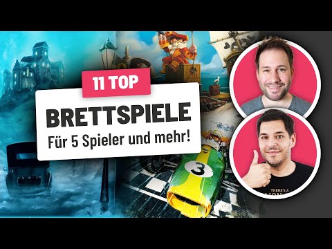 Richtig gute & einfache Brettspiele für größere Gruppen